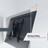 Vogels TVM 3625 schwarz TV-Wandhalterung 40-77", turn 120°, Vesa 600x400, max. 35 kg | Shoptok.si
