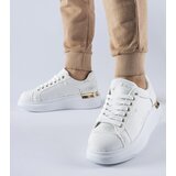 Gemre White platform sneakers Ossona Cene