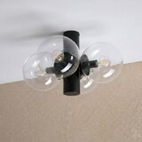  plafonska svetiljka sferio 4xE14/5W/230V crna/prozirna | Eponuda.com