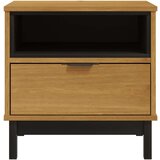 vidaXL Bočni stolić FLAM 50 x 50 x 50 cm od masivne borovine | shoptok.hr