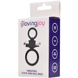 Loving Joy Vibracijski Erekcijski ObroČek N121 Black | Shoptok.si