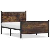  Metalni okvir kreveta bez madraca boja hrasta 100x190 cm | Eponuda.ba