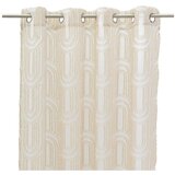 Casa Selección Bež prozirna zavjesa 140x260 cm Relief Arch – Cijene