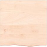 Stolna ploča 60x60x(2 - 4) cm od netretirane masivne hrastovine | shoptok.hr