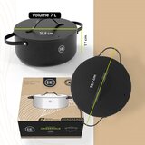 BE Living Lonec s pokrovom Essential Black 28 cm, (5000357450) | Shoptok.si