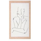 Atmosphera Slika u okviru Faces, 50x2x70 cm Cijene