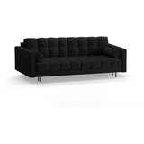 Cosmopolitan Design Črna raztegljiva sedežna garnitura s prostorom za shranjevanje 222 cm Bali – | Shoptok.si