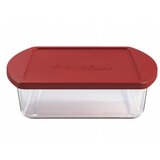 PASABAHCE BORCAM četvrtasti sa plastičnim poklopcem 210x164mm 1040cc | Eponuda.com