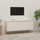 vidaXL Zidni ormarić bijeli 100 x 30 x 35 cm od masivne borovine Cijene