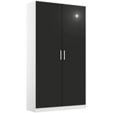 Rauch Möbel omara s klasičnimi vrati, siva, bela | Shoptok.si
