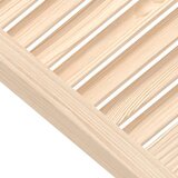  Vrata za ormarić rešetkasti dizajn 4 kom 69 x 39 4 cm borovina | shoptok.hr
