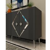 Hanah home Komoda Domino KB150 Anthracite Silver