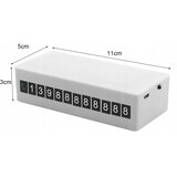 Zasilna aku. 40 LED magnetna svetilka s telefonsko številko USB | Shoptok.si
