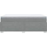  Krevet s oprugama i madrac svjetlosivi 120 x 200cm od tkanine | shoptok.hr