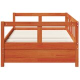  Dnevni krevet bez madraca voštano smeđi 80 x 200 cm od borovine | shoptok.hr