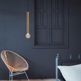 Opviq Tempo 2072 Viseća svjetiljka, E27, 40W, IP20, zlatna | Eponuda.ba