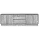 TV ormarić s LED svjetlima boja hrasta 160,5x41x50 cm | Eponuda.com