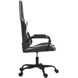  Gaming stol črno in belo umetno usnje | Shoptok.si