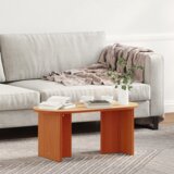  Klubska miza Voščeno rjava 80 x 39.5 x 35 cm Trden borov les, (5000073408) | Shoptok.si