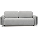 ELTAP Svijetlo siva sklopiva/s prostorom za odlaganje sofa od bouclé tkanine 244 cm Arcadova – | shoptok.hr