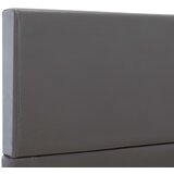  Okvir za krevet od umjetne kože sivi 90 x 200 cm | shoptok.hr