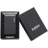 Zippo Upaljač BLACK MATTELOGO | Eponuda.com