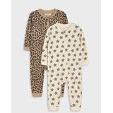 Sinsay Pamučni jednodijelni kombinezoni s leopard uzorkom 2 pack Cijene