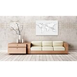  Slika na plutenoj podlozi - Monochromatic World [Cork Map] 60x40 | shoptok.hr
