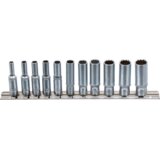 BGS set dugih nasadnih ključeva 1/4" 4-13 mm, dvanaesterokutni, 11 dijelova 5251 | shoptok.hr