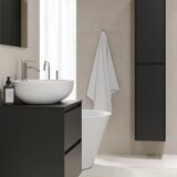 Kupaonski ormarić TRONDHEIM za umivaonik 60 cm, crni | Eponuda.com
