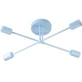  plafonski luster cambridge 4xE27/15W/230V u plavoj boji | Eponuda.com