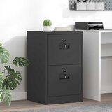 Kabinet za datoteke s ladicama Crna 45,5 x 42 x 74,5 cm | shoptok.hr