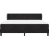 Box Spring krevet s madracem crni 180x200 cm baršun | shoptok.hr