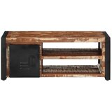  Višebojni stolić za kavu 90x50x36 cm puno drvo obrađeno | shoptok.hr