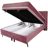 XORA POSTELJA Z VZMETNICO 180 cm x 200 cm , les, tekstil roza | Shoptok.si