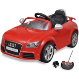RS dječji Autić Audi TT s Daljinskim Upravljanjem Crveni Cijene