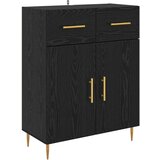  Kuhinjski ormarić s ladicama Crni hrast 69 5 x 34 x 180 cm Konstruirano drvo | shoptok.hr