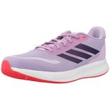 Adidas Superge 'Runfalcon 5' sivka / orhideja / neonsko lila / črna | Shoptok.si