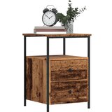 vidaXL Noćni ormarići 2 kom Staro drvo 34x35,5x50 cm Konstruirano drvo Cijene