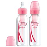 Dr.browns Dr. Brown's Natural Flow® Options+™ bočica uskog grla, 250 ml, pink, 2 kom Cijene