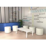 Paperflow Dodatna miza easyDesk®, VxŠxG 400 x 1140 x 600 mm, bele barve | Shoptok.si