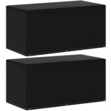 Maison Chic Prevleka za zunanjo pohištvo - Pokrivalo za vrtno pohištvo s 6 obročki 2 kosa 160x80x75 cm, (21795445) | Shoptok.si