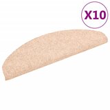 Maison Chic Samolepilne Preproga, Ruge za stopnice 10 kosov krem 65x21x4 cm, (22120478) | Shoptok.si