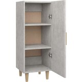 Komoda siva boja betona 34 5x34x90 cm od konstruiranog drvo | shoptok.hr