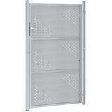  Vrtna vrata 85 x 120 cm Nehrđajući čelik Može se zaključati | shoptok.hr