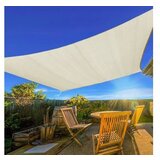 Modern Home Solarno baštensko jedro za hlad 3x3m Beige | ePonuda.com