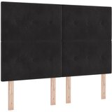 vidaXL LED Čelni Del Črna 72 cm Žamet, (22052781) | Shoptok.si