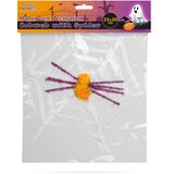 Family Pajčevina s pajkom - dekoracija za noč čarovnic - bela, (5000183814) | Shoptok.si