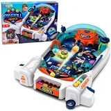 Game Space Pinball Space Flipper Rocket Obstacles 8 Balls