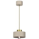  Visilica na sajli MARTI 1xE27/15W/230V bež/zlatna | Eponuda.com
